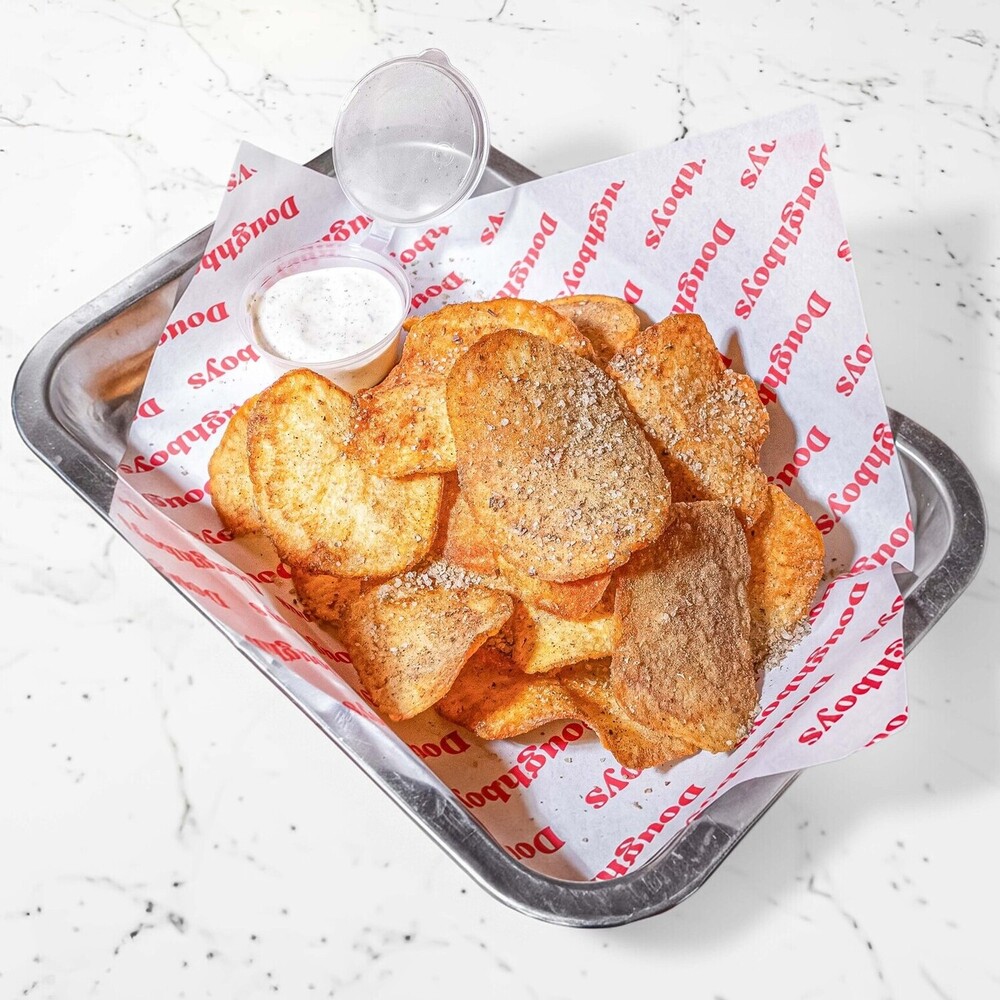 Sour Cream & Onion Chips from Doughboys Bali